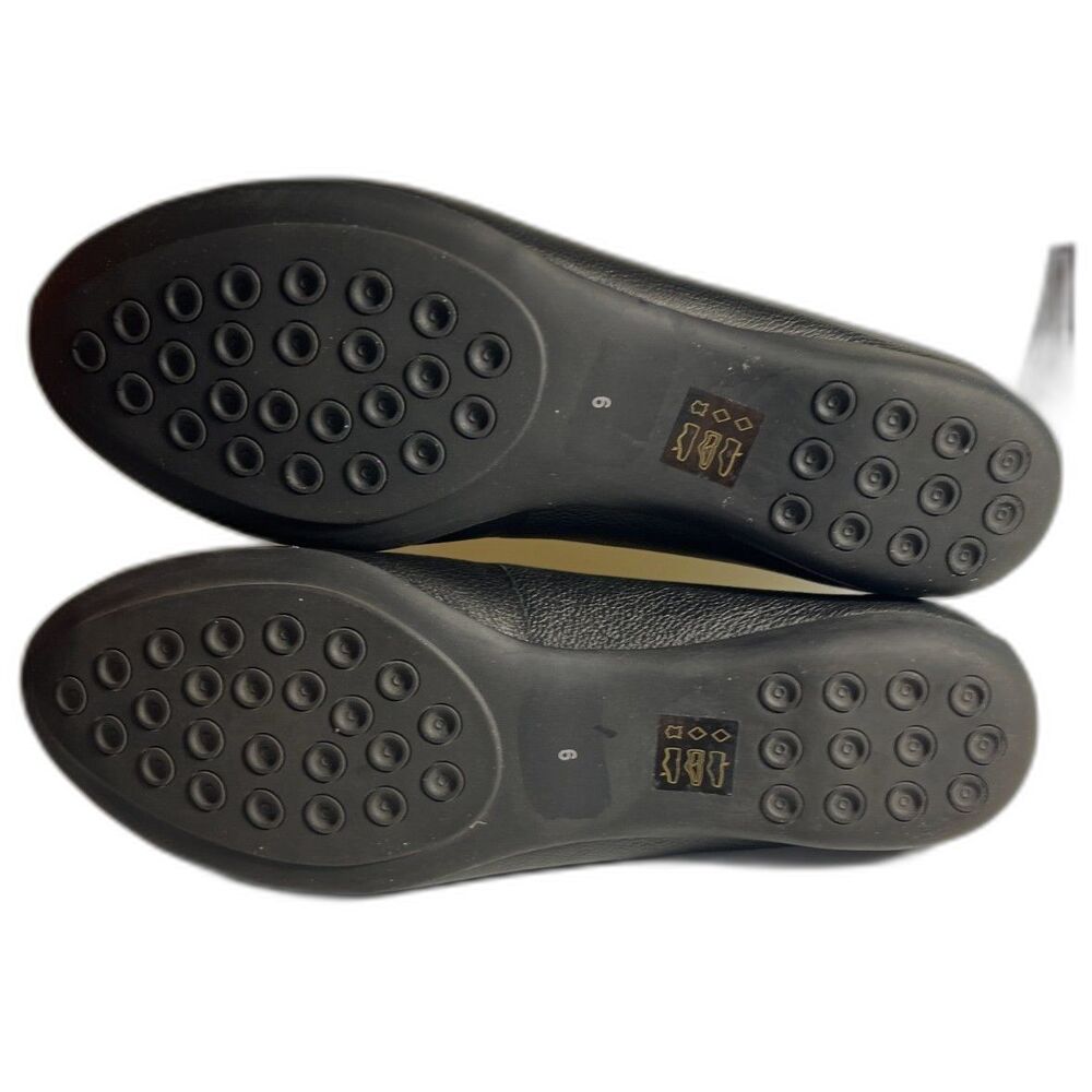 Marc Joseph Bedford Street Black Leather Flats SZ 9 NEW - Picture 5 of 6